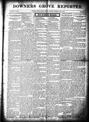 Downers Grove Reporter, 16 May 1901