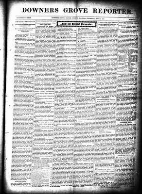 Downers Grove Reporter, 30 May 1901