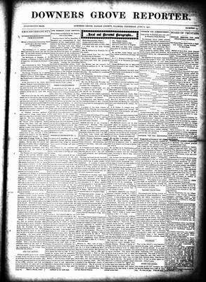 Downers Grove Reporter, 6 Jun 1901