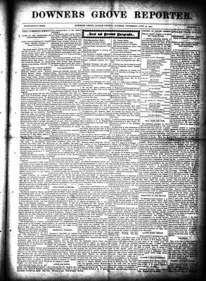 Downers Grove Reporter, 20 Jun 1901