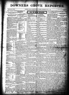 Downers Grove Reporter, 11 Jul 1901