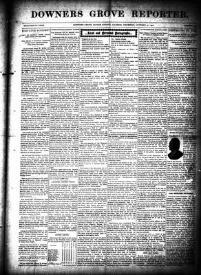 Downers Grove Reporter, 31 Oct 1901