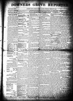 Downers Grove Reporter, 6 Feb 1902