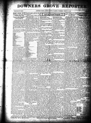 Downers Grove Reporter, 20 Mar 1902