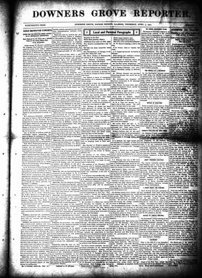 Downers Grove Reporter, 3 Apr 1902