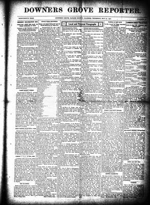 Downers Grove Reporter, 29 May 1902