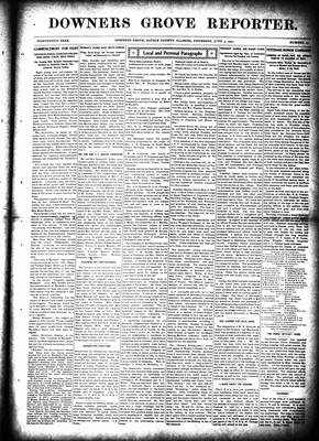 Downers Grove Reporter, 5 Jun 1902