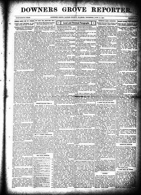 Downers Grove Reporter, 12 Jun 1902