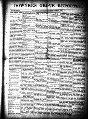 Downers Grove Reporter, 19 Jun 1902