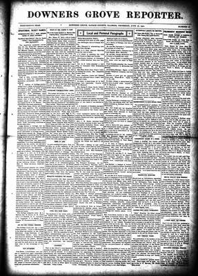 Downers Grove Reporter, 26 Jun 1902