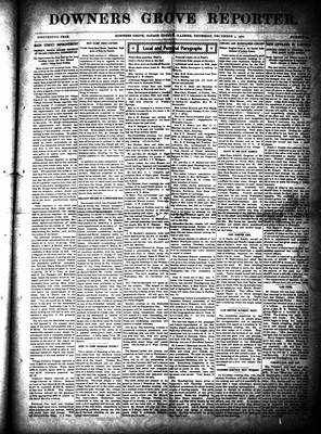 Downers Grove Reporter, 4 Dec 1902