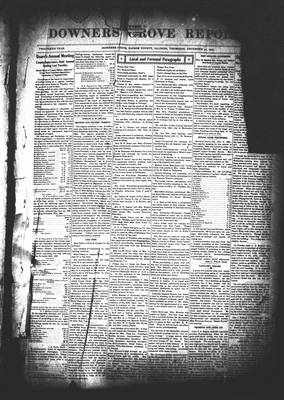 Downers Grove Reporter, 31 Dec 1903