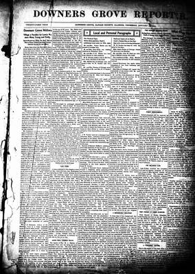 Downers Grove Reporter, 14 Jan 1904