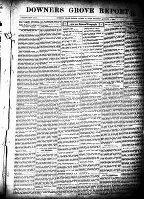 Downers Grove Reporter, 21 Jan 1904