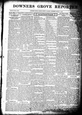 Downers Grove Reporter, 10 Mar 1904