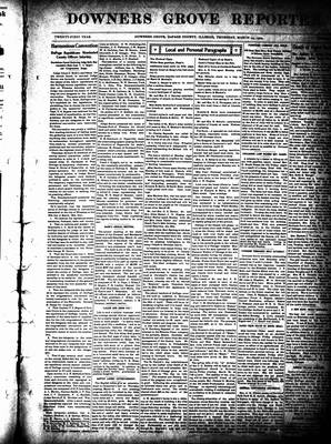 Downers Grove Reporter, 24 Mar 1904