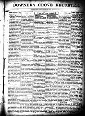 Downers Grove Reporter, 7 Apr 1904