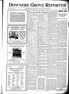 Downers Grove Reporter, 20 Aug 1904