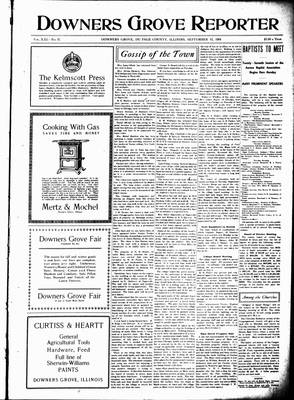 Downers Grove Reporter, 17 Sep 1904