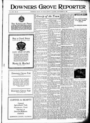 Downers Grove Reporter, 24 Sep 1904