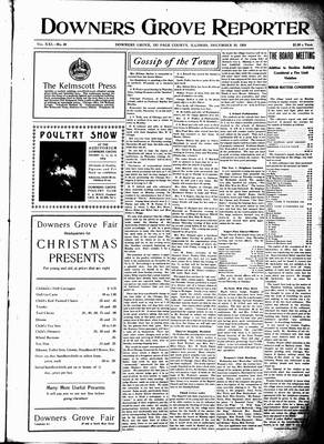 Downers Grove Reporter, 10 Dec 1904