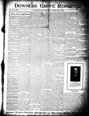 Downers Grove Reporter, 13 Apr 1907