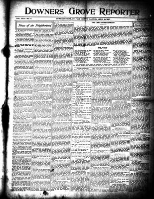 Downers Grove Reporter, 26 Apr 1907