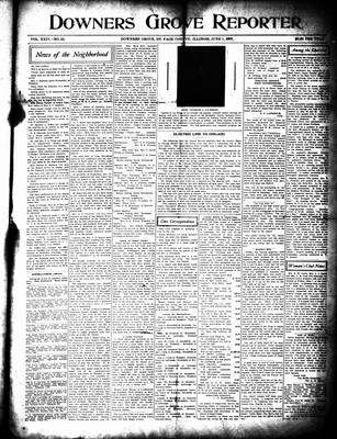 Downers Grove Reporter, 1 Jun 1907