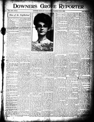 Downers Grove Reporter, 15 Jun 1907