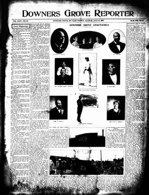 Downers Grove Reporter, 27 Jul 1907