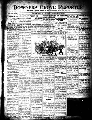 Downers Grove Reporter, 24 Aug 1907