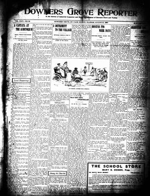 Downers Grove Reporter, 31 Aug 1907