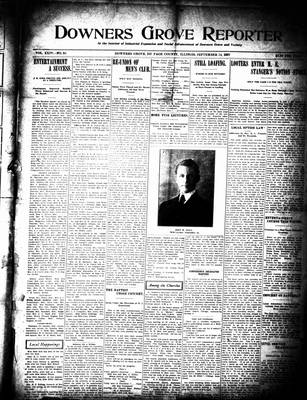 Downers Grove Reporter, 14 Sep 1907