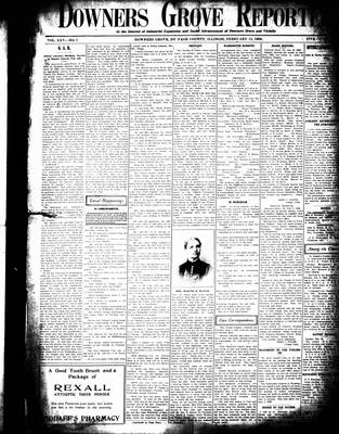 Downers Grove Reporter, 15 Feb 1908