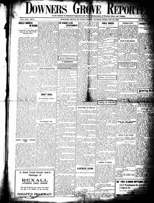 Downers Grove Reporter, 22 Feb 1908