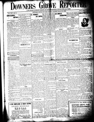 Downers Grove Reporter, 20 Mar 1908