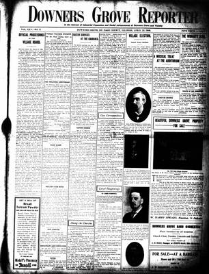 Downers Grove Reporter, 25 Apr 1908