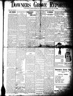 Downers Grove Reporter, 6 Jun 1908