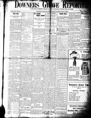 Downers Grove Reporter, 13 Jun 1908