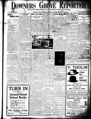 Downers Grove Reporter, 28 Aug 1908