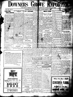 Downers Grove Reporter, 5 Mar 1909