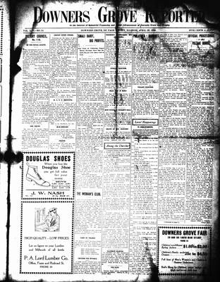 Downers Grove Reporter, 23 Apr 1909