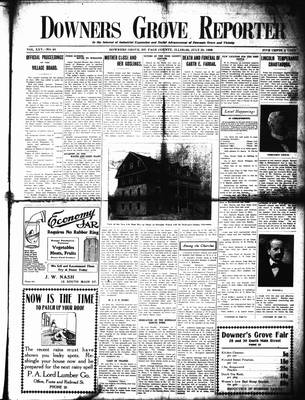 Downers Grove Reporter, 23 Jul 1909