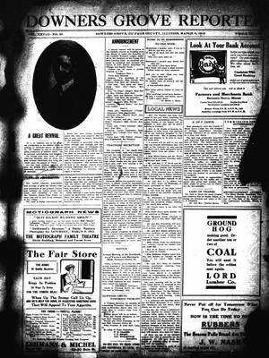 Downers Grove Reporter, 8 Mar 1912