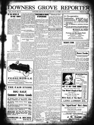 Downers Grove Reporter, 27 Jul 1912