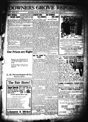 Downers Grove Reporter, 22 Jan 1915