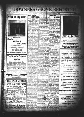 Downers Grove Reporter, 12 Nov 1915