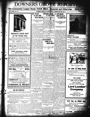 Downers Grove Reporter, 25 May 1917