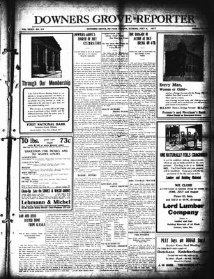 Downers Grove Reporter, 6 Jul 1917