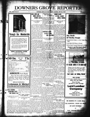 Downers Grove Reporter, 20 Jul 1917